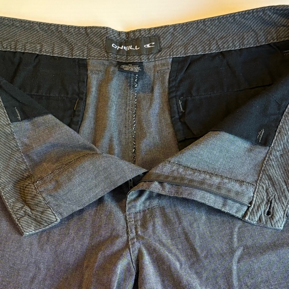 O’Neill Men’s Chino Shorts – Size 38 Textured Gray - Picture 5 of 6
